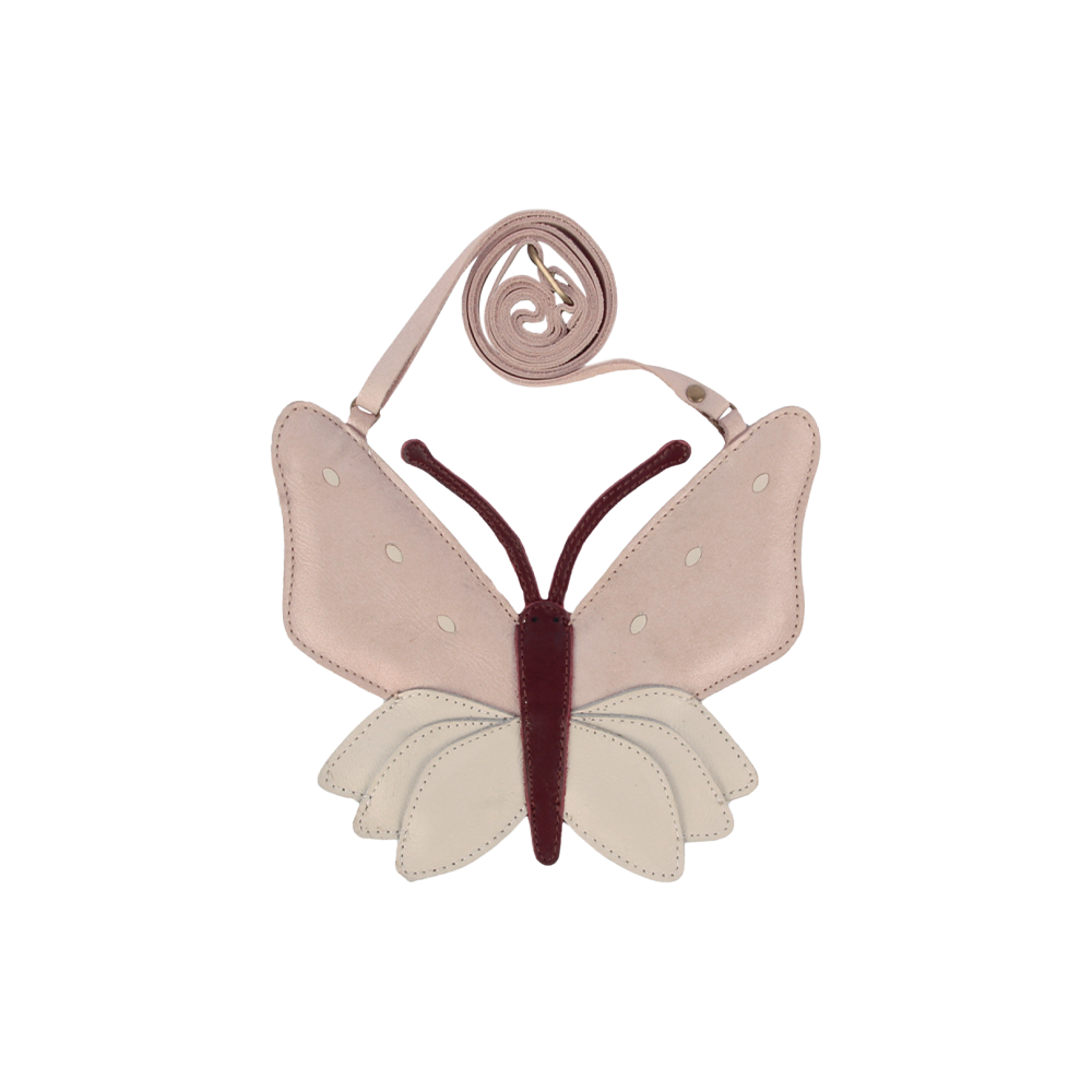 Toto Purse | Butterfly | Powder Metallic Nubuck