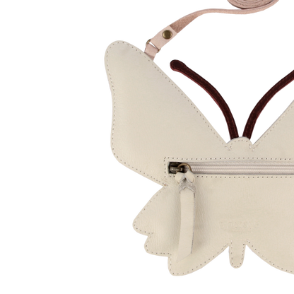 Toto Purse | Butterfly | Powder Metallic Nubuck