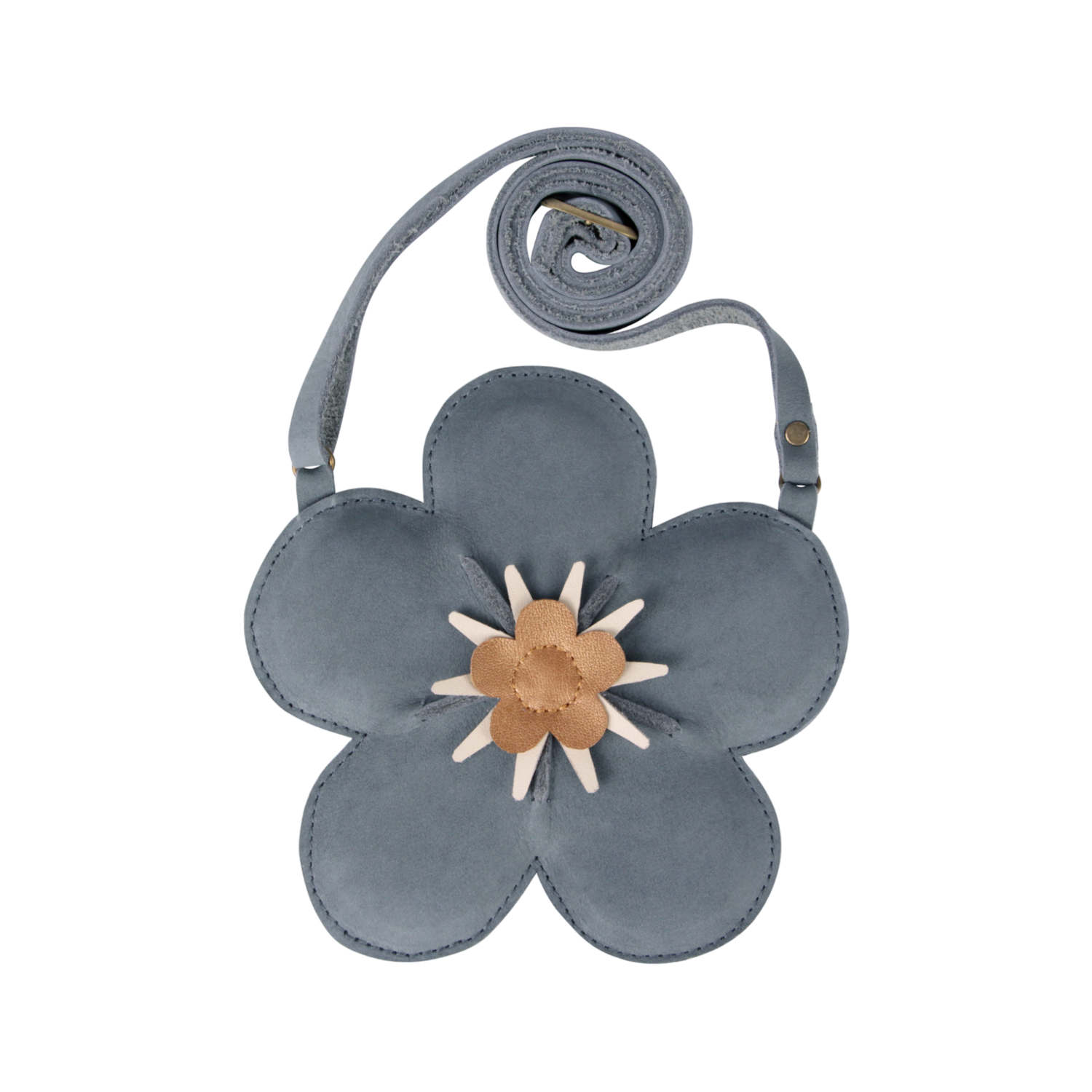 Toto Purse | Forget Me Not | Petrol Nubuck