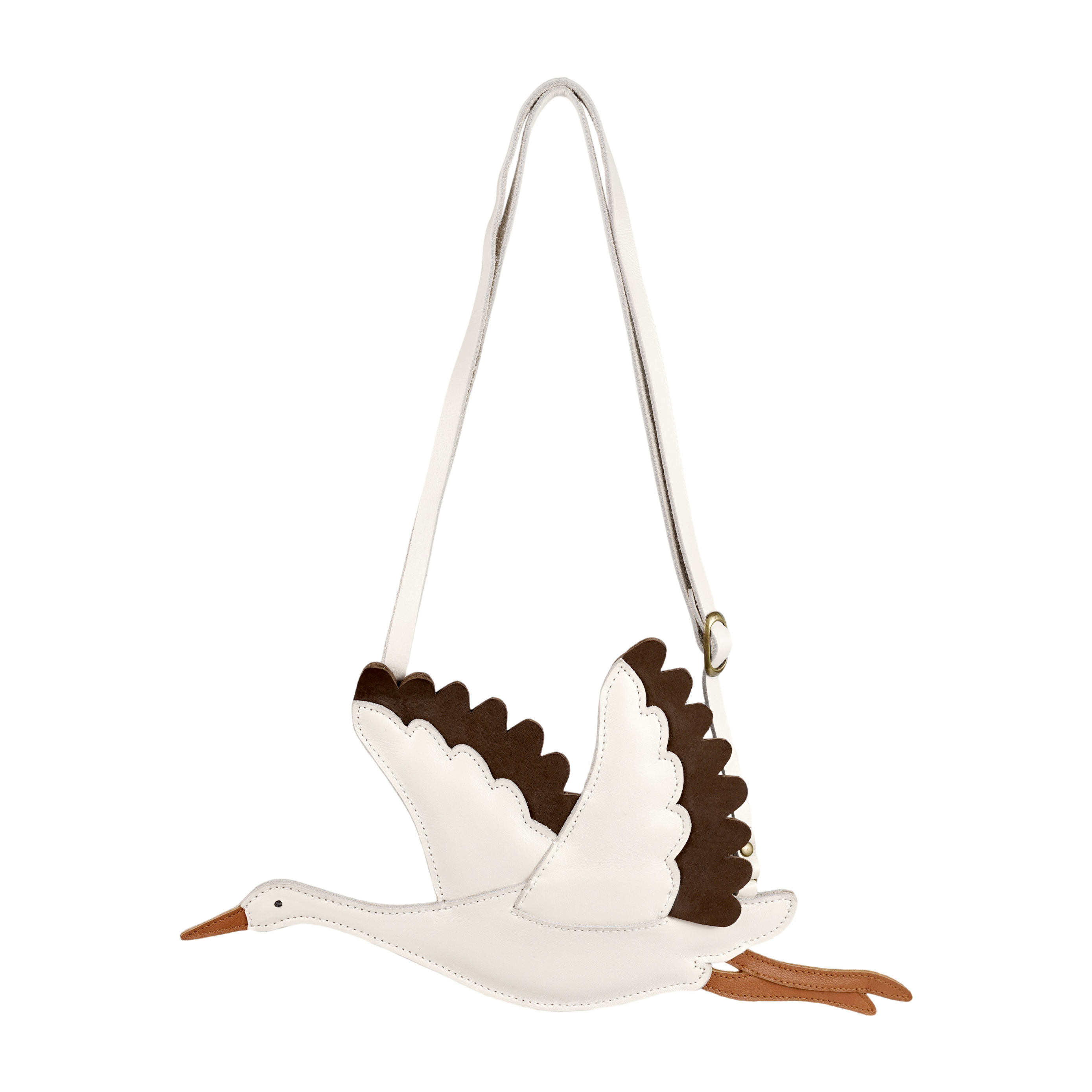 Toto Purse | Stork | Off White Leather