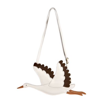 Toto Purse | Stork | Off White Leather