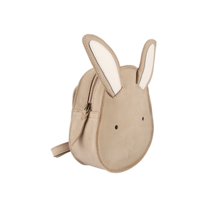 Kapi Classic Backpack | Bunny | Taupe Nubuck