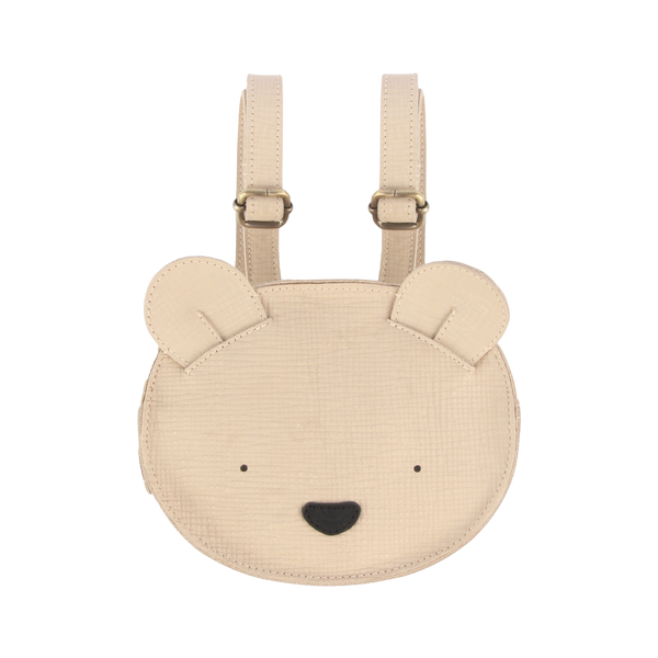 Kapi Special Backpack | Grizzly | Cream Scored Leather