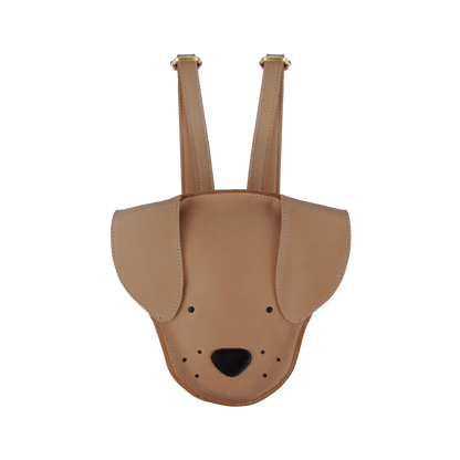 Qapi Classic Backpack | Dog | Light Rust Leather