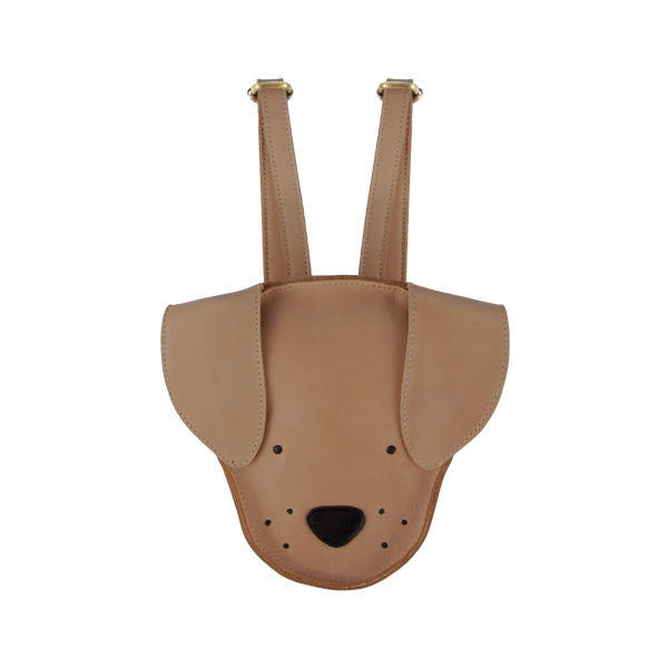 Qapi Classic Backpack | Dog | Light Rust Leather