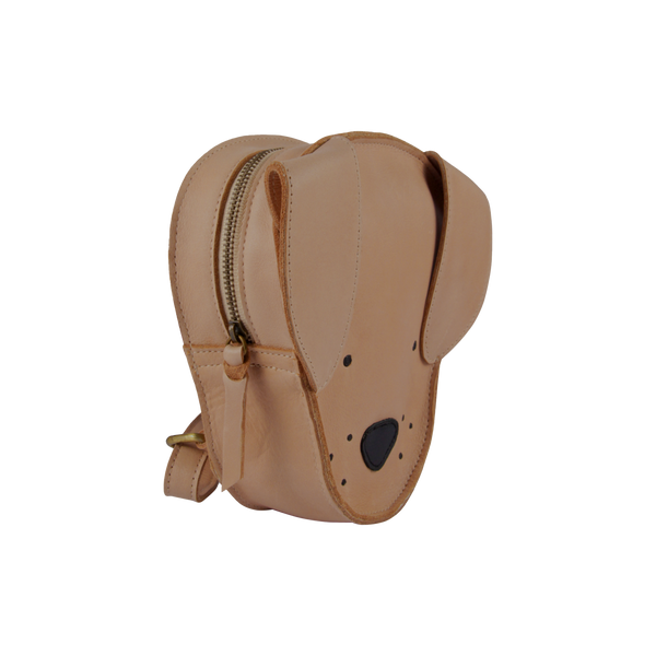 Qapi Classic Backpack | Dog | Light Rust Leather