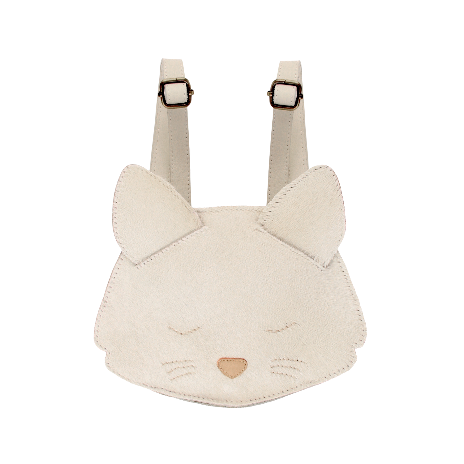 Kapi Exclusive Backpack | Cat | Cream Cow Hair