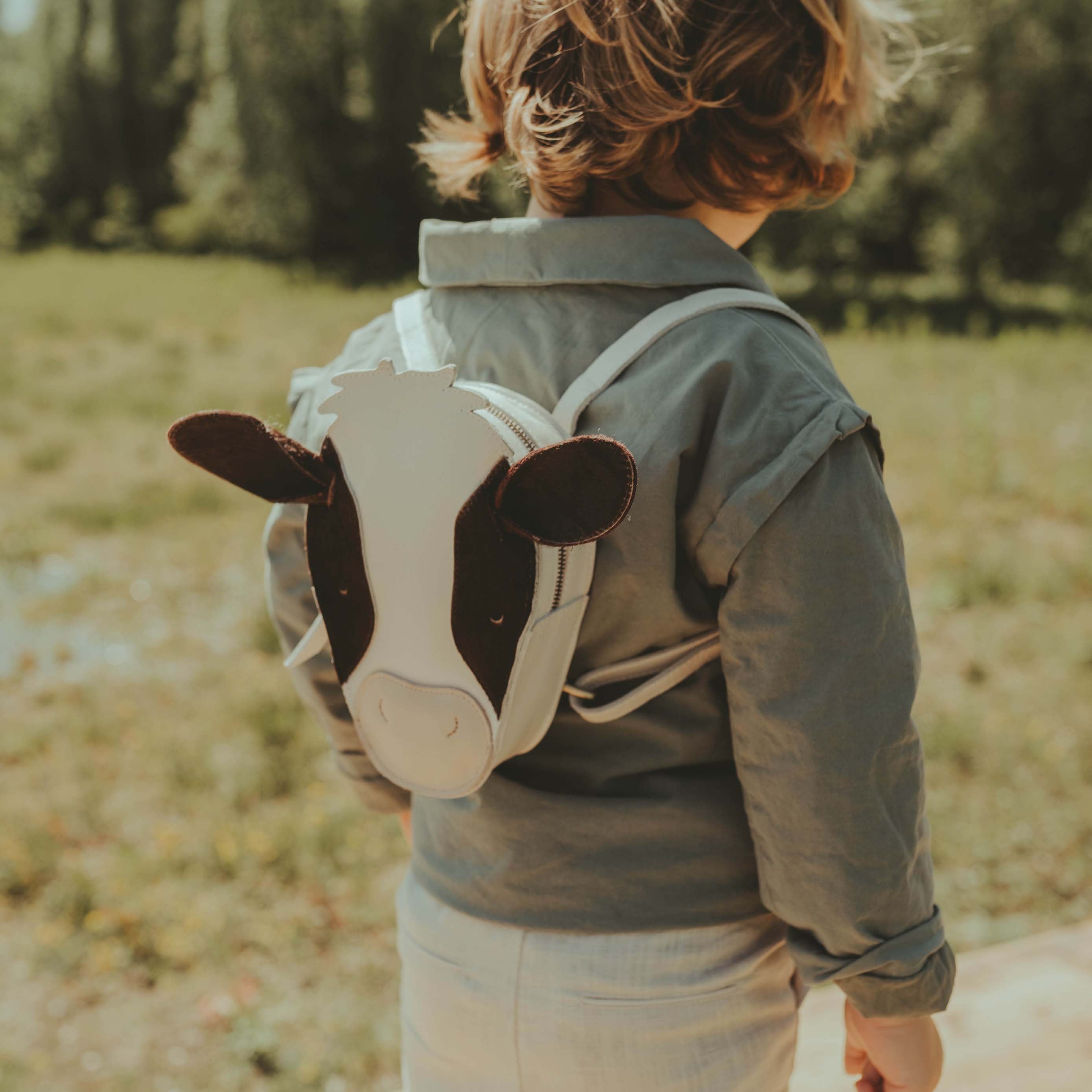 Kapi Exclusive Backpack | Cow | Brown Cow Hair