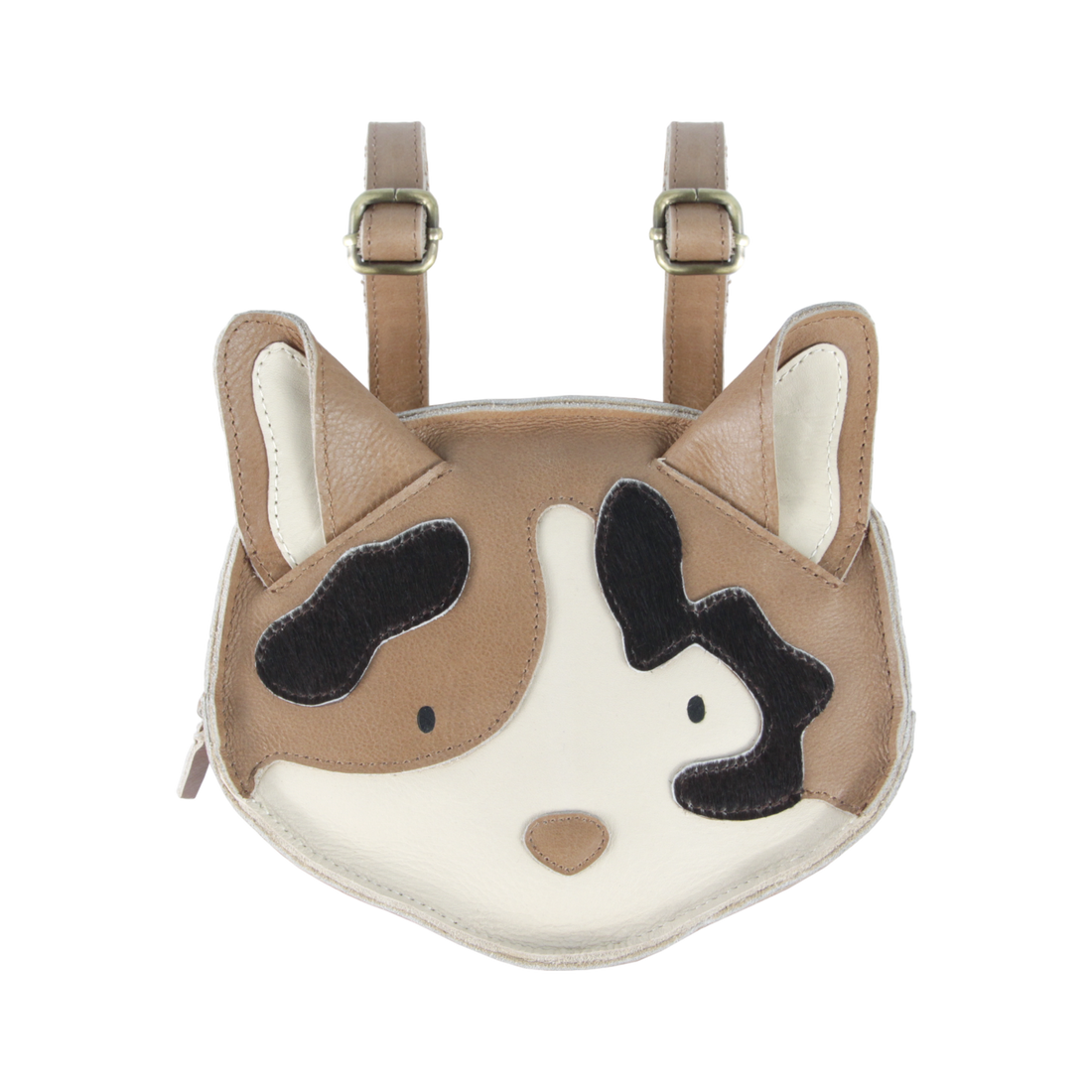 Kapi Exclusive Backpack | Calico Cat | Nutmeg Leather