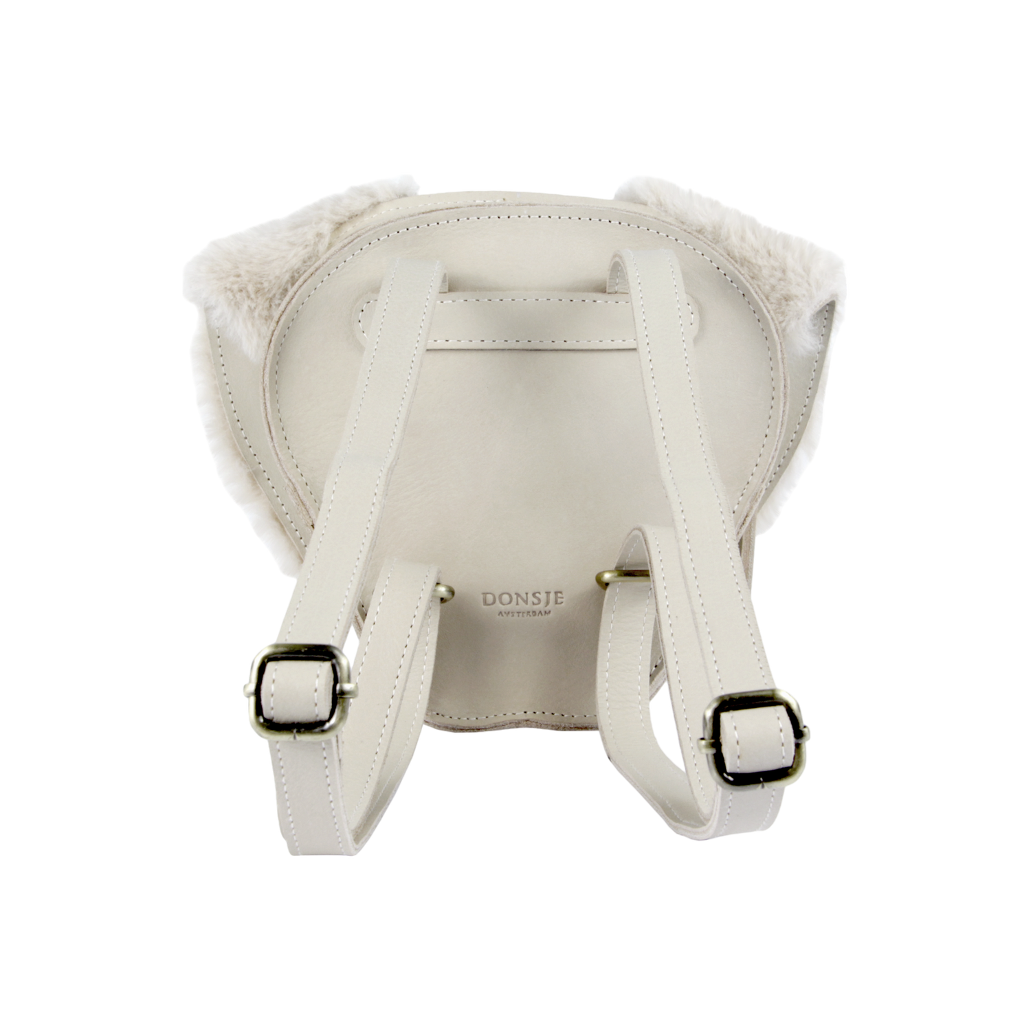 Kapi Exclusive Backpack | Golden Retriever | Ivory Classic Leather