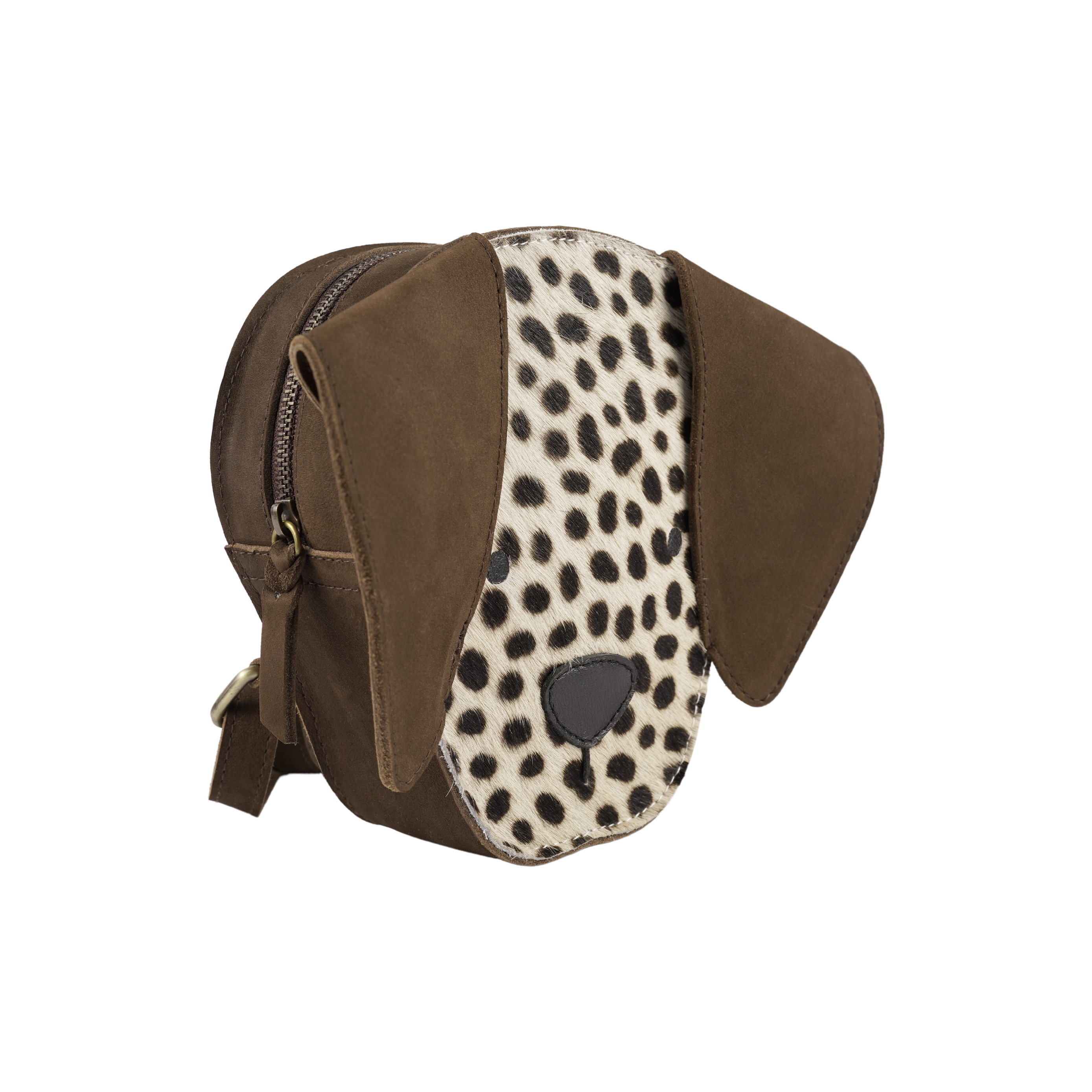 Kapi Exclusive Backpack | Dalmatian | Black Spotted Cow Hair