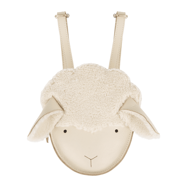 Kapi Exclusive Backpack | Lammy | Cream Leather