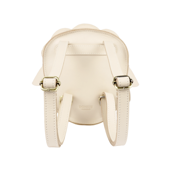 Kapi Exclusive Backpack | Lammy | Cream Leather