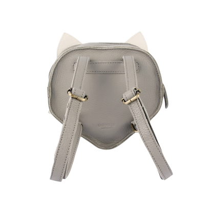 Kapi Special Backpack | Wolf | Elephant Grey Leather