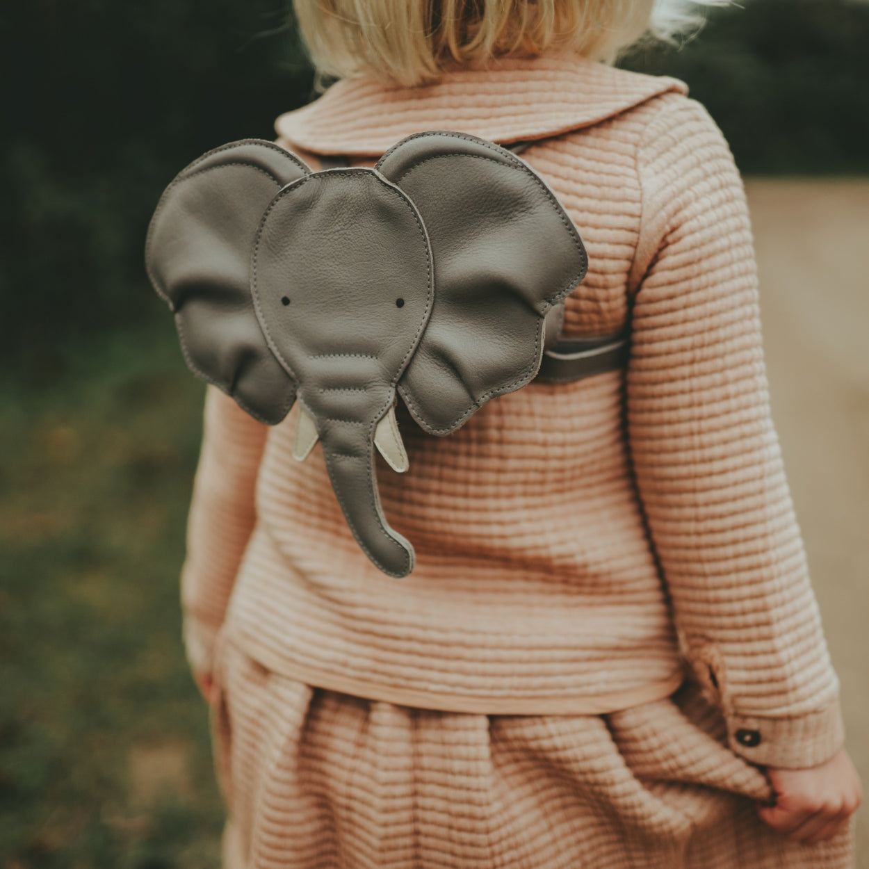 Kapi Special Backpack | Elephant | Elephant Grey Leather