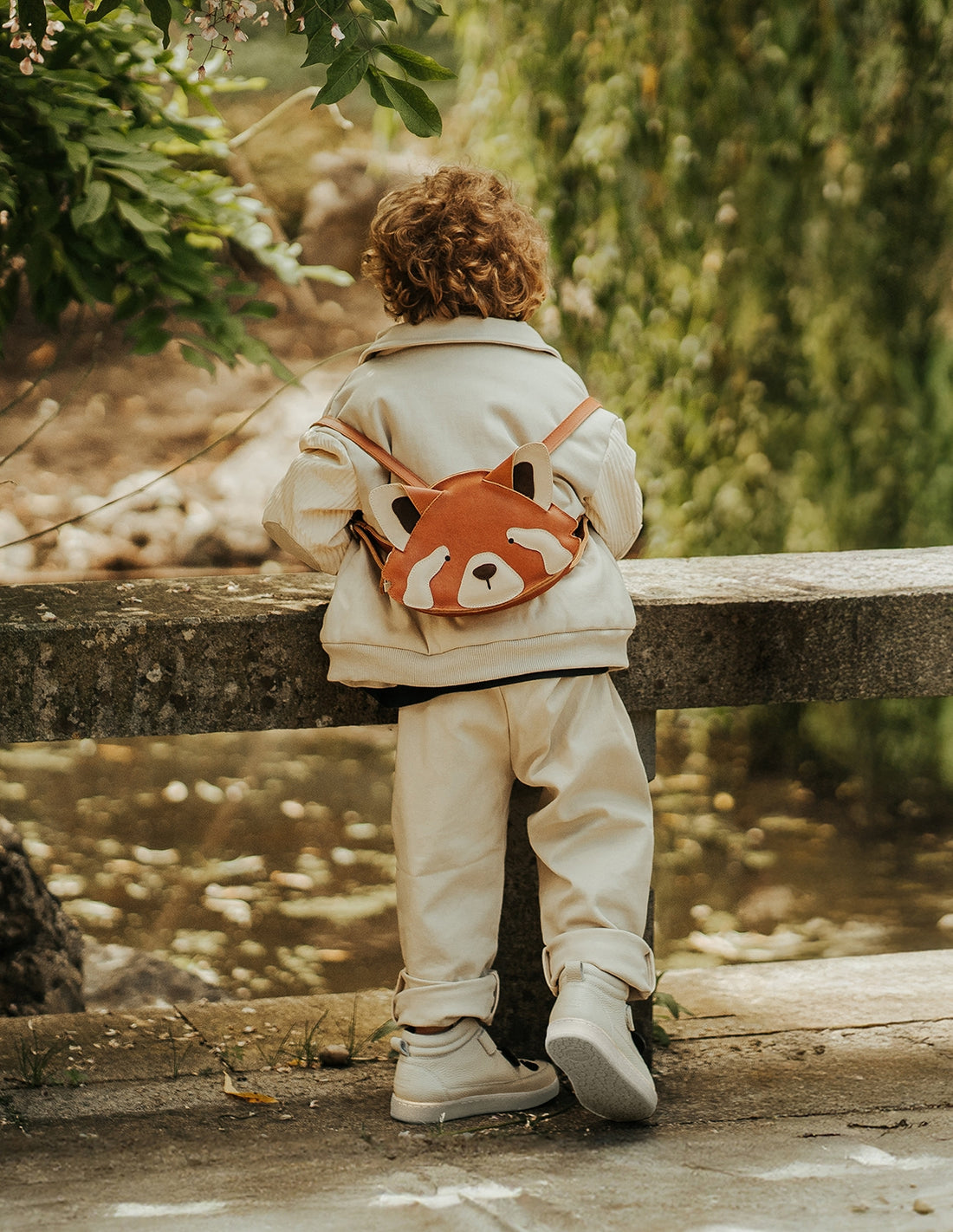 Kapi Special Backpack | Red Panda | Maple Leather