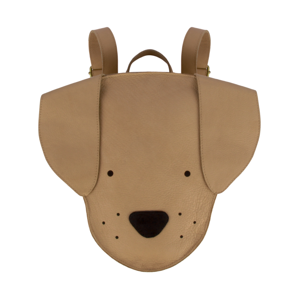 Umi Schoolbag | Dog | Truffle Nubuck