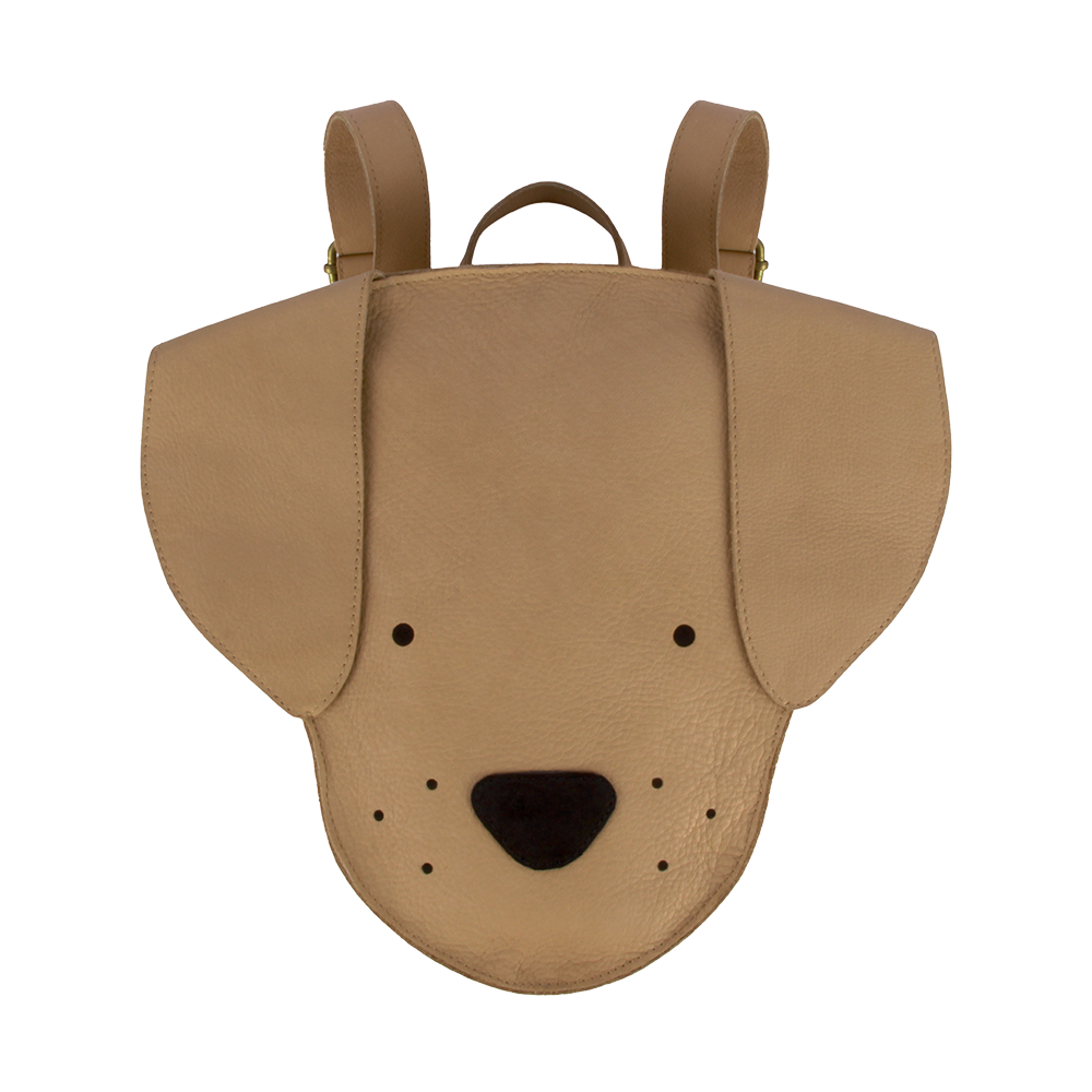 Umi Schoolbag | Dog | Truffle Nubuck