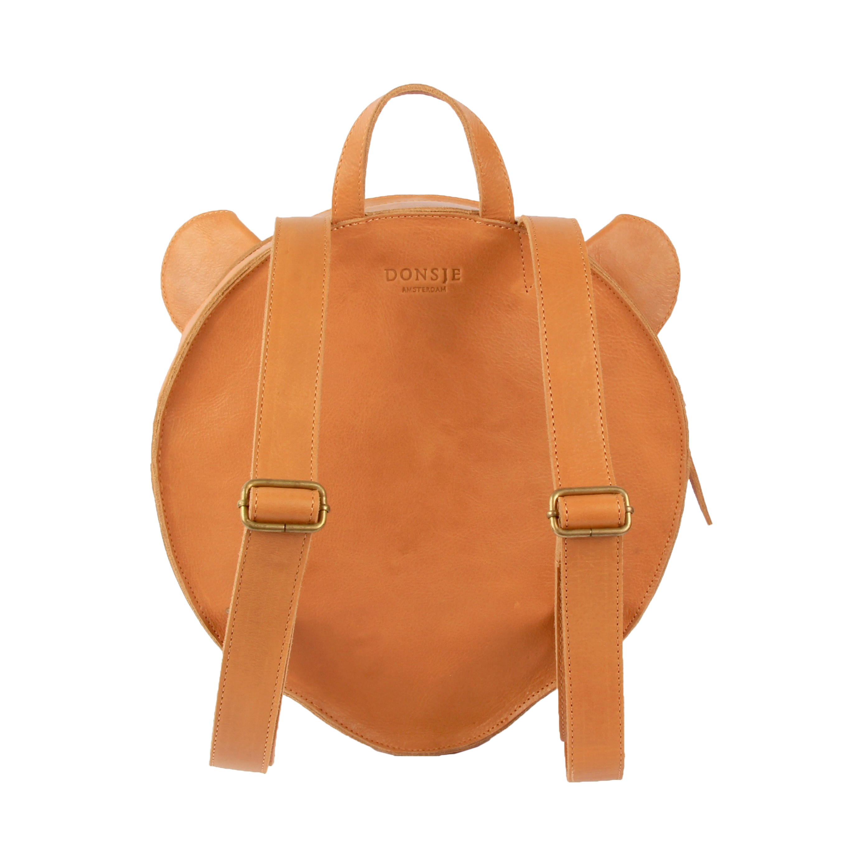 Umi Schoolbag | Tiger | Camel Classic Leather