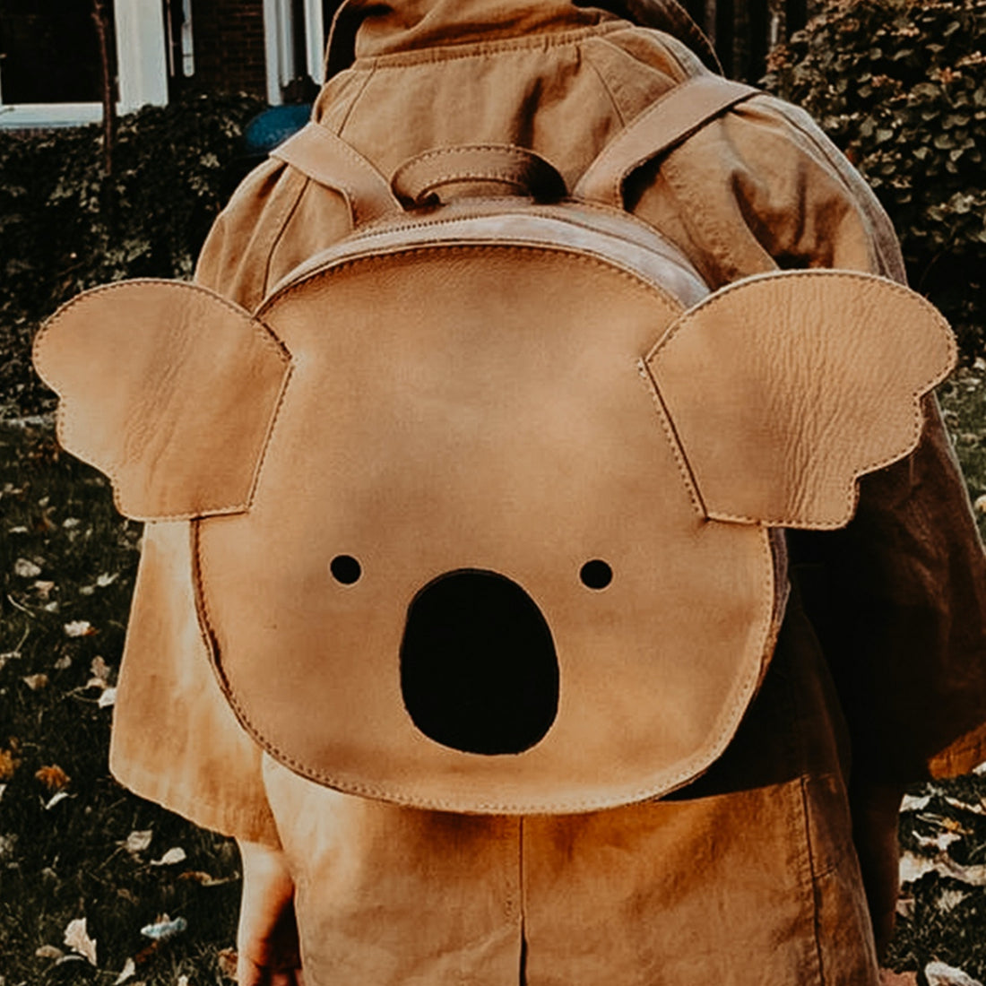 Umi Schoolbag | Koala | Truffle Nubuck