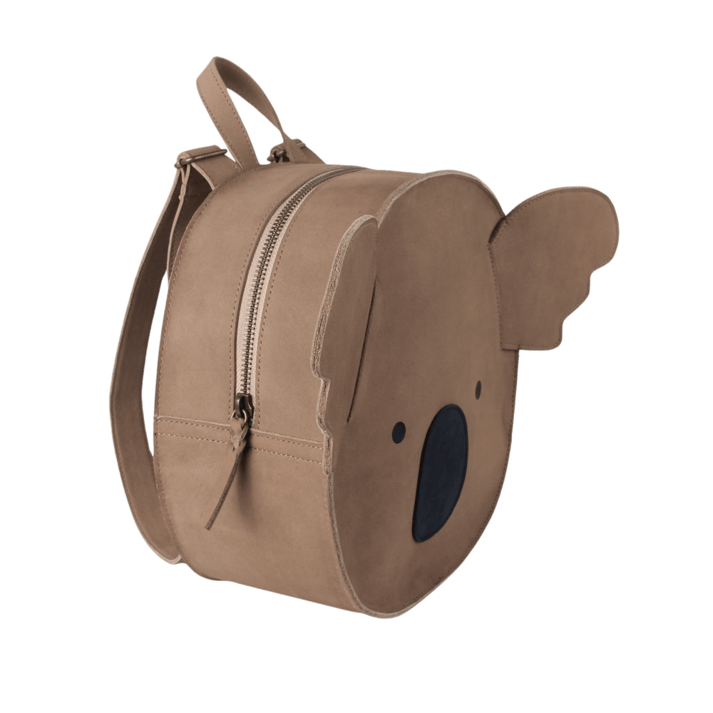 Umi Schoolbag | Koala | Truffle Nubuck – Donsje Amsterdam Umi Schoolbag | Koala | Truffle Nubuck – Donsje Amsterdam