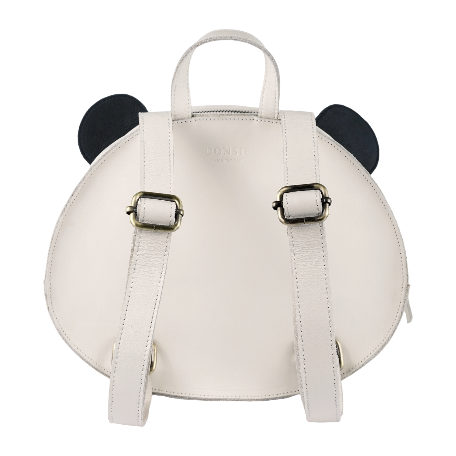 Umi Schoolbag | Panda | Off White Leather