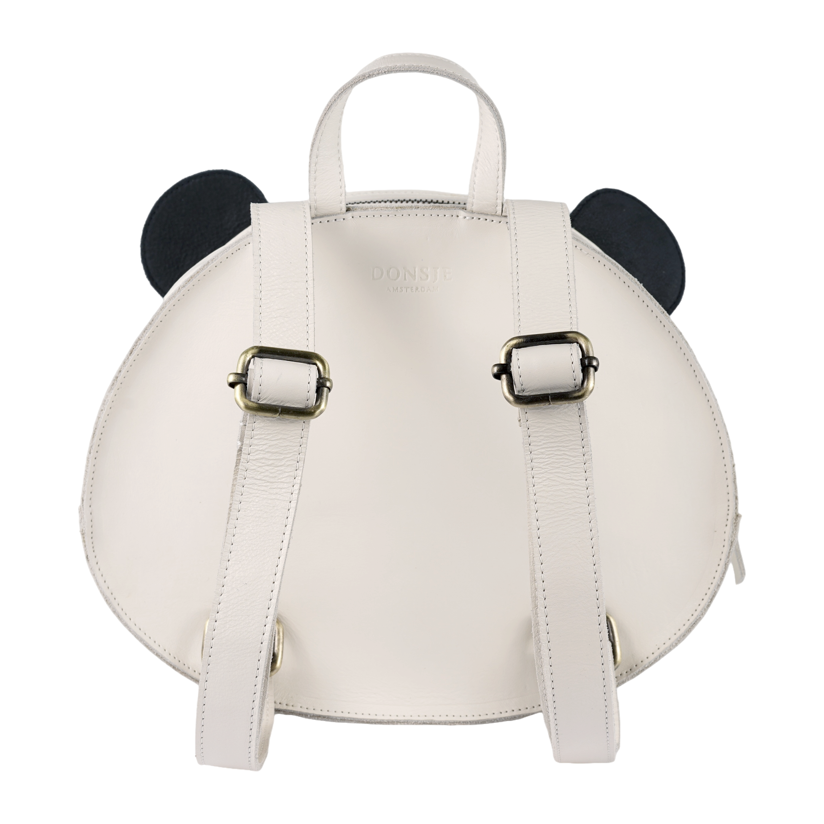 Umi Schoolbag | Panda | Off White Leather