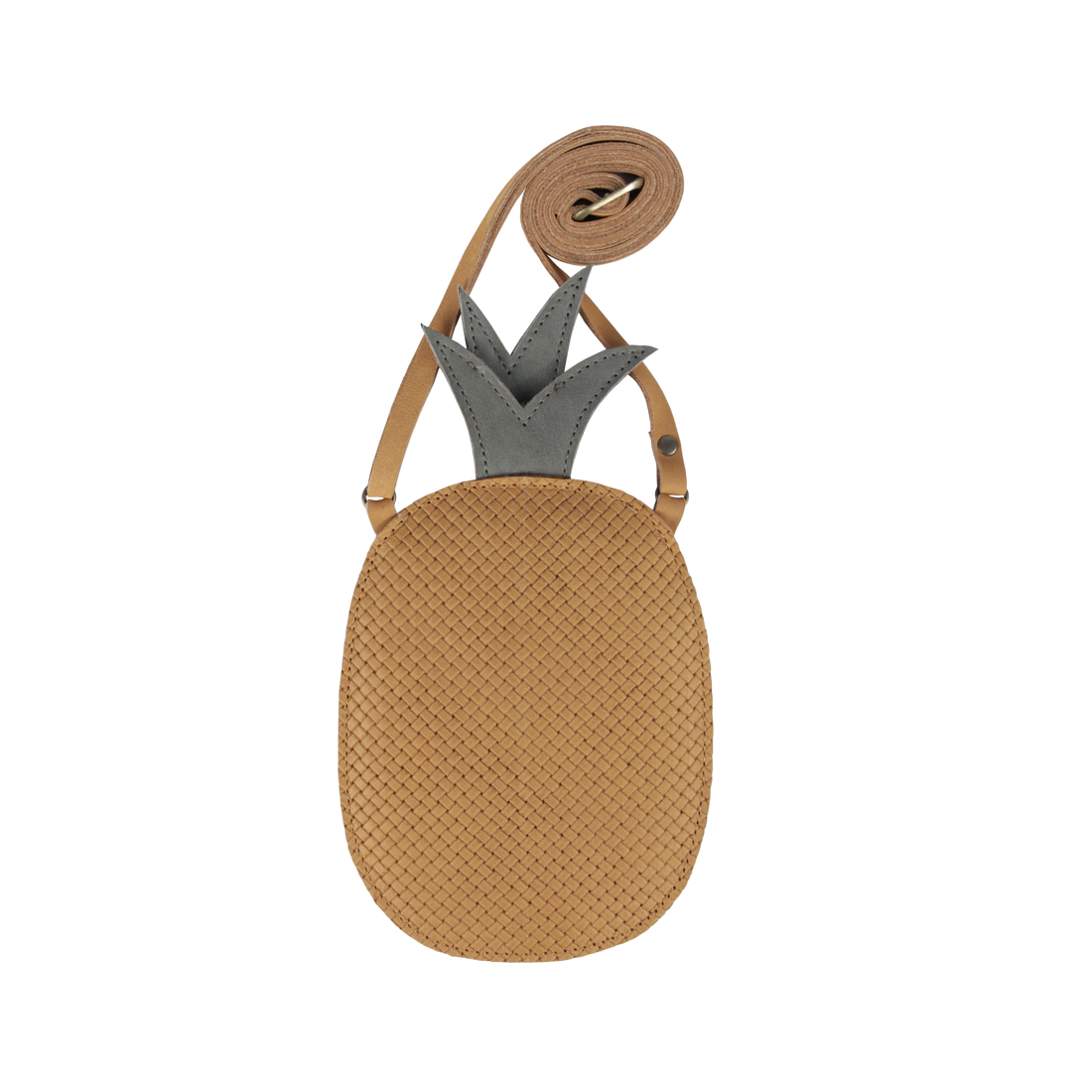 Nanoe Fruit Purse | Pineapple | Caramel Nubuck