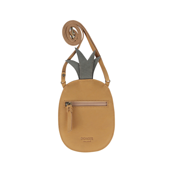 Nanoe Fruit Purse | Pineapple | Caramel Nubuck