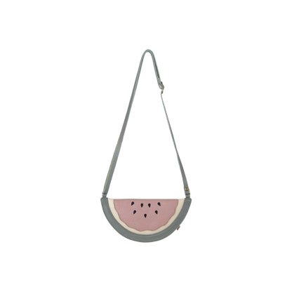 バッグ Donsje Nanoe Watermelon mini Purse Bag Nanoe Fruit Purse | Watermelon | Green Bay Leather – Donsje