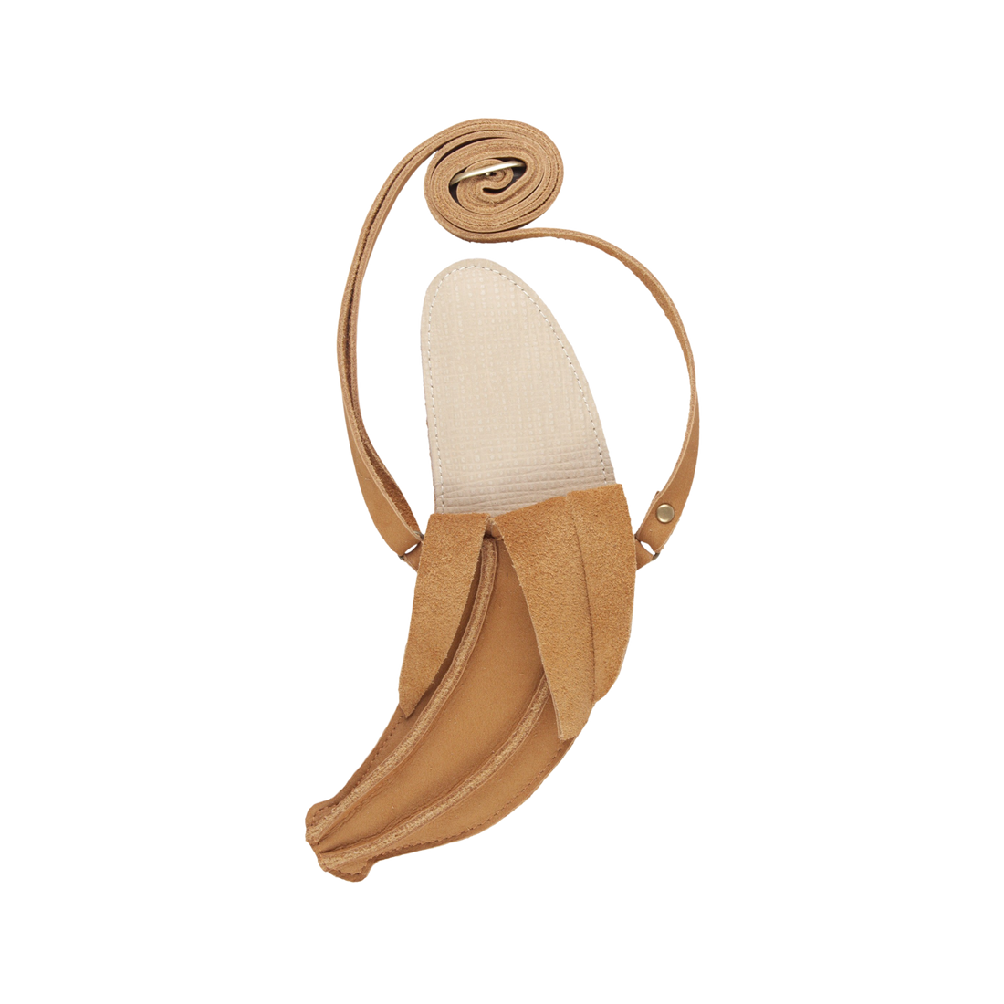 Nanoe Fruit Purse | Banana | Caramel Nubuck