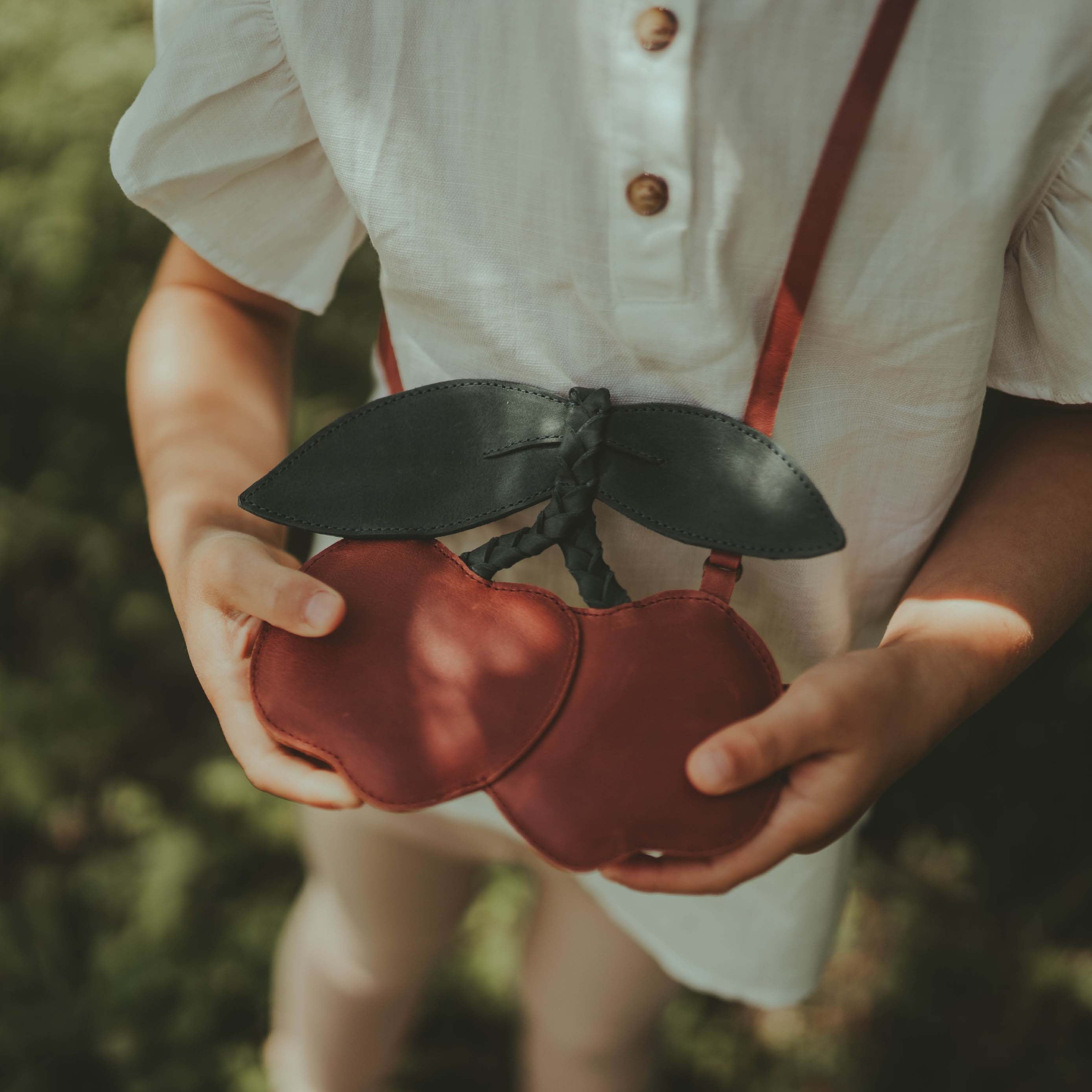 Nanoe Fruit Purse | Cherry | Scarlet Classic Leather