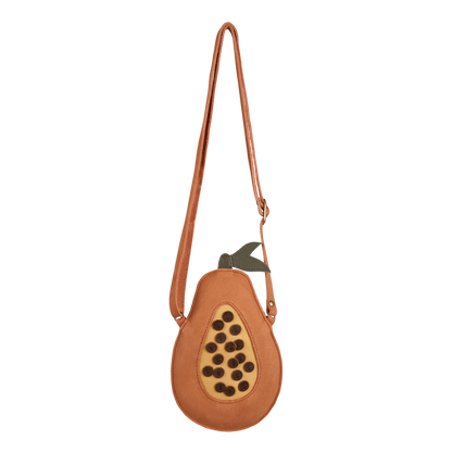 Nanoe Fruit Purse | Papaya | Walnut Nubuck