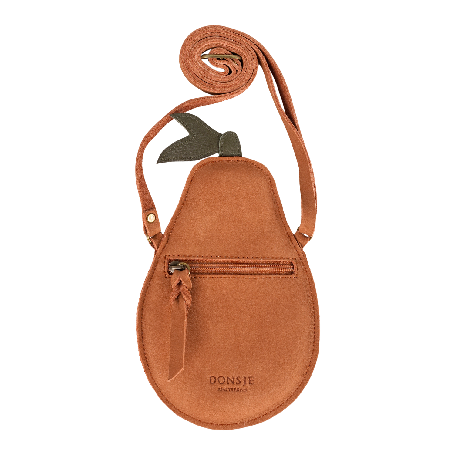 Nanoe Fruit Purse | Papaya | Walnut Nubuck