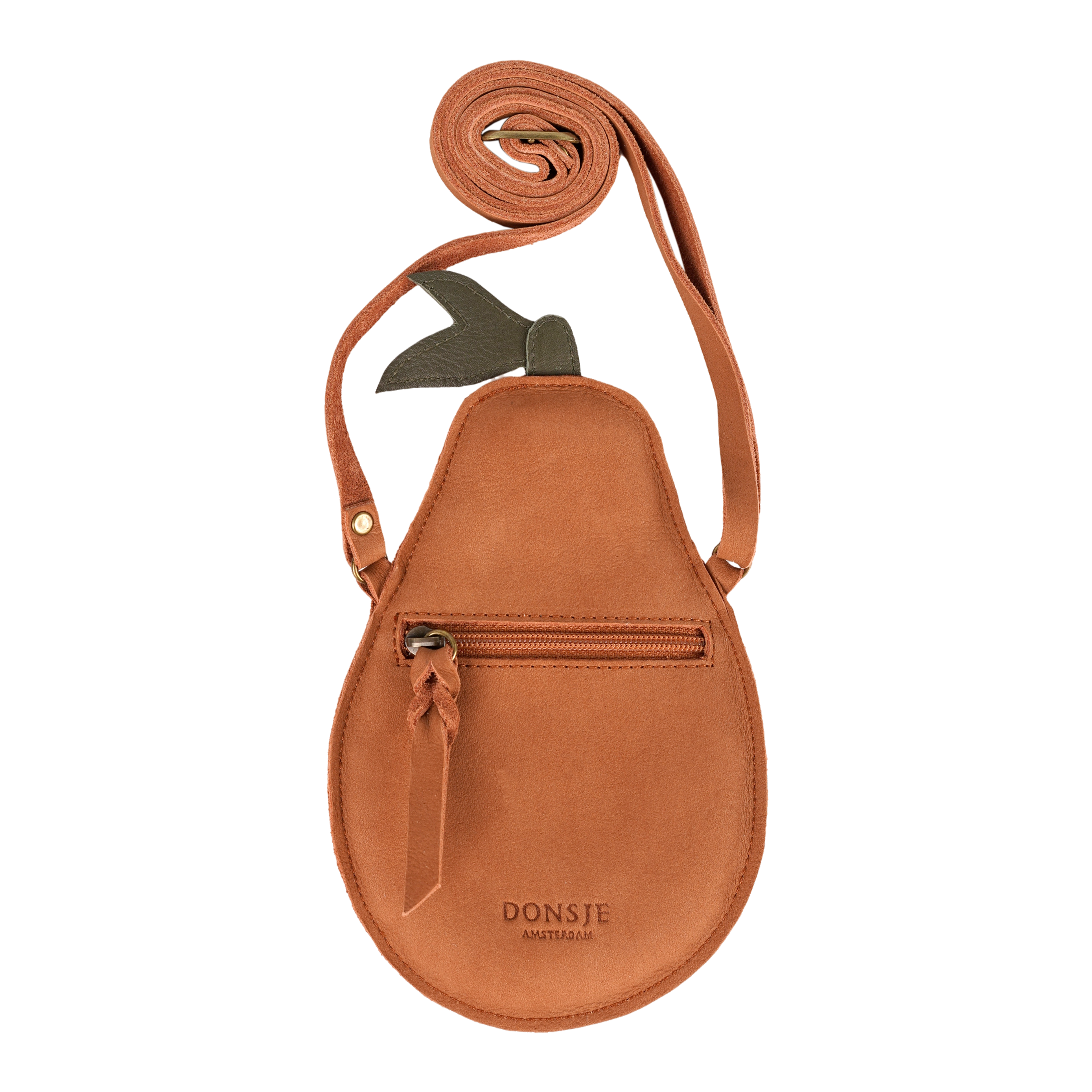 Nanoe Fruit Purse | Papaya | Walnut Nubuck