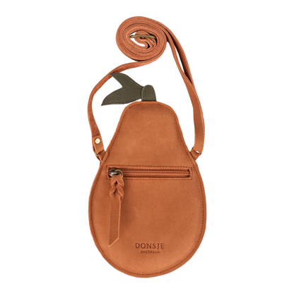 Nanoe Fruit Purse | Papaya | Walnut Nubuck