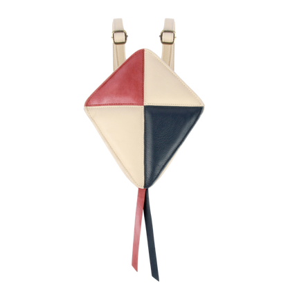 Nino Backpack | Kite | Cream Leather