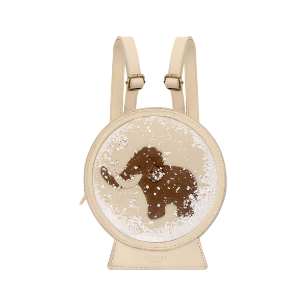 Globo Backpack | Mammoth | Cream Leather