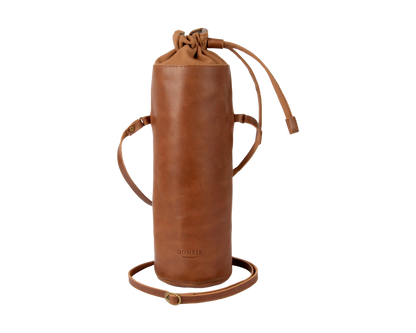 Flosko Bottle Bag | Bear | Cognac Classic Leather