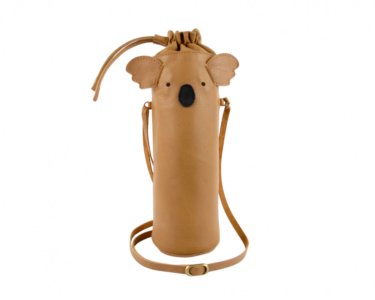 Flosko Bottle Bag | Koala | Nutmeg Leather