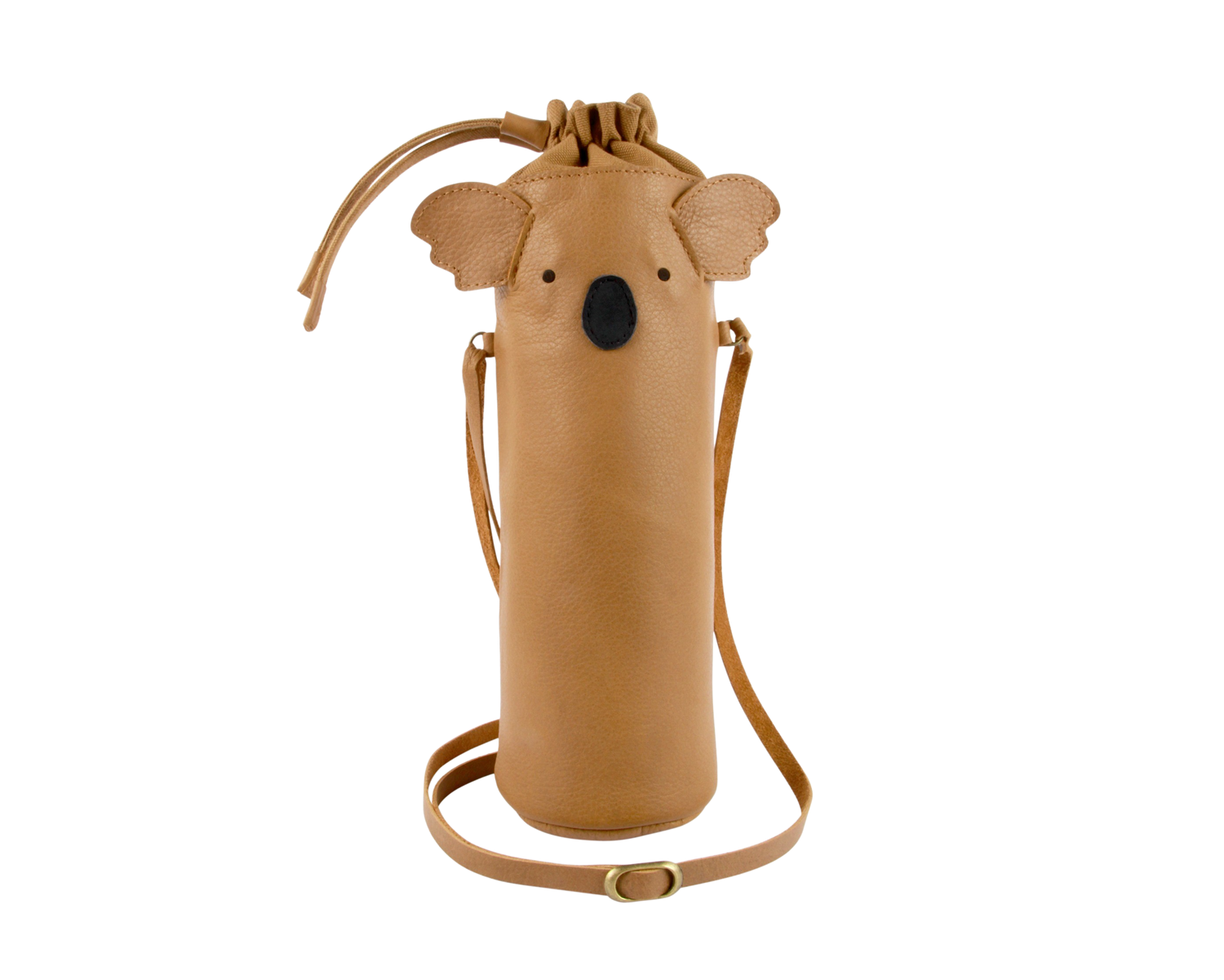 Flosko Bottle Bag | Koala | Nutmeg Leather