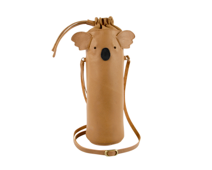 Flosko Bottle Bag | Koala | Nutmeg Leather