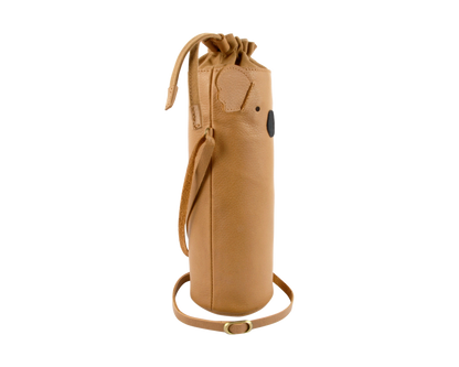 Flosko Bottle Bag | Koala | Nutmeg Leather