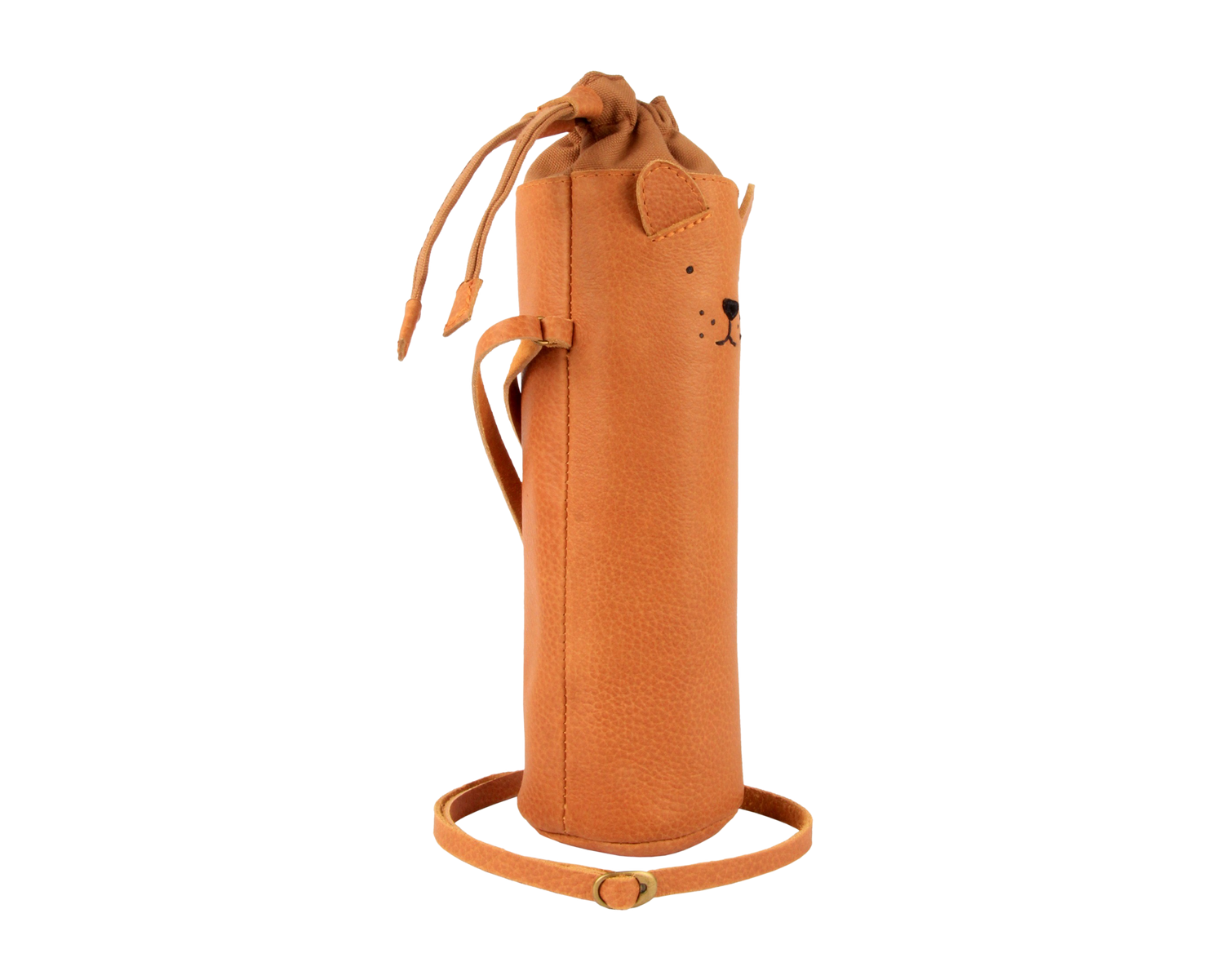 Flosko Bottle Bag | Lion | Toast Grain Leather