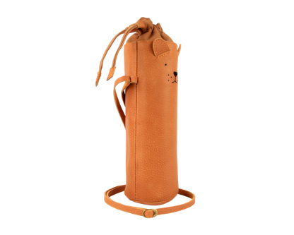 Flosko Bottle Bag | Lion | Toast Grain Leather