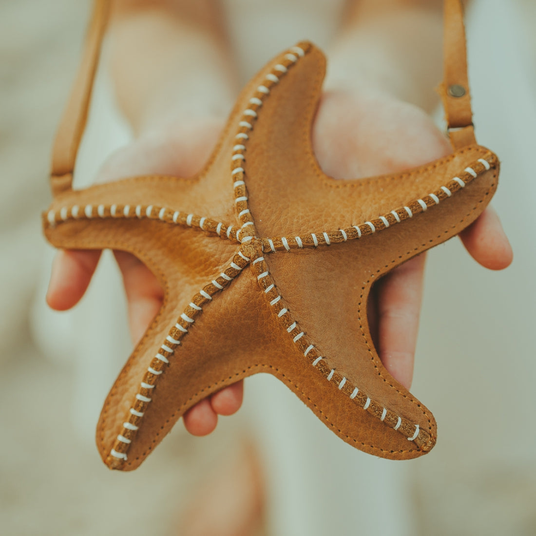 Thysa Purse | Starfish | Toast Grain Leather