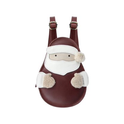 Kliff Backpack | Santa | Burgundy Classic Leather