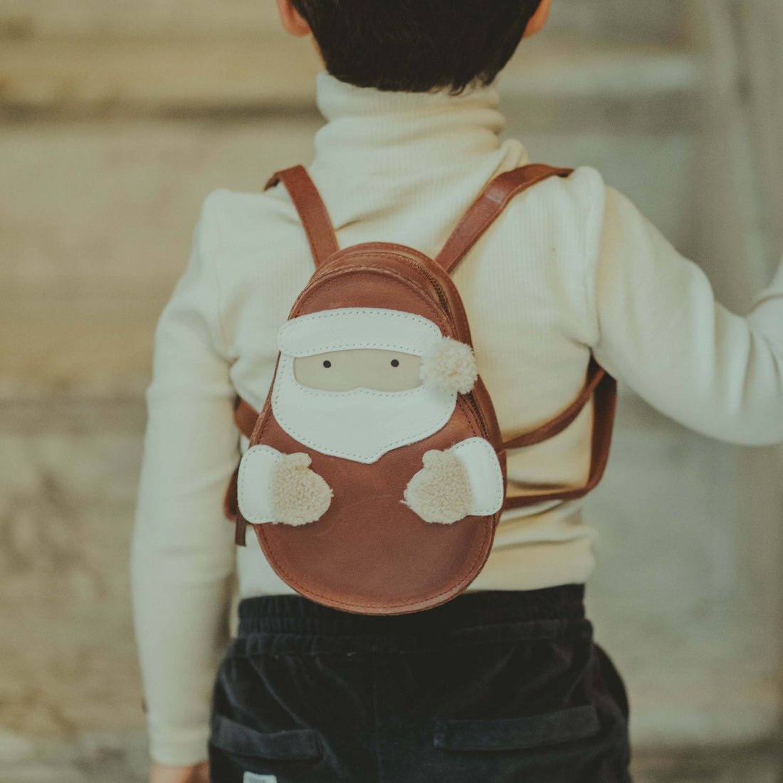 Kliff Backpack | Santa | Burgundy Classic Leather