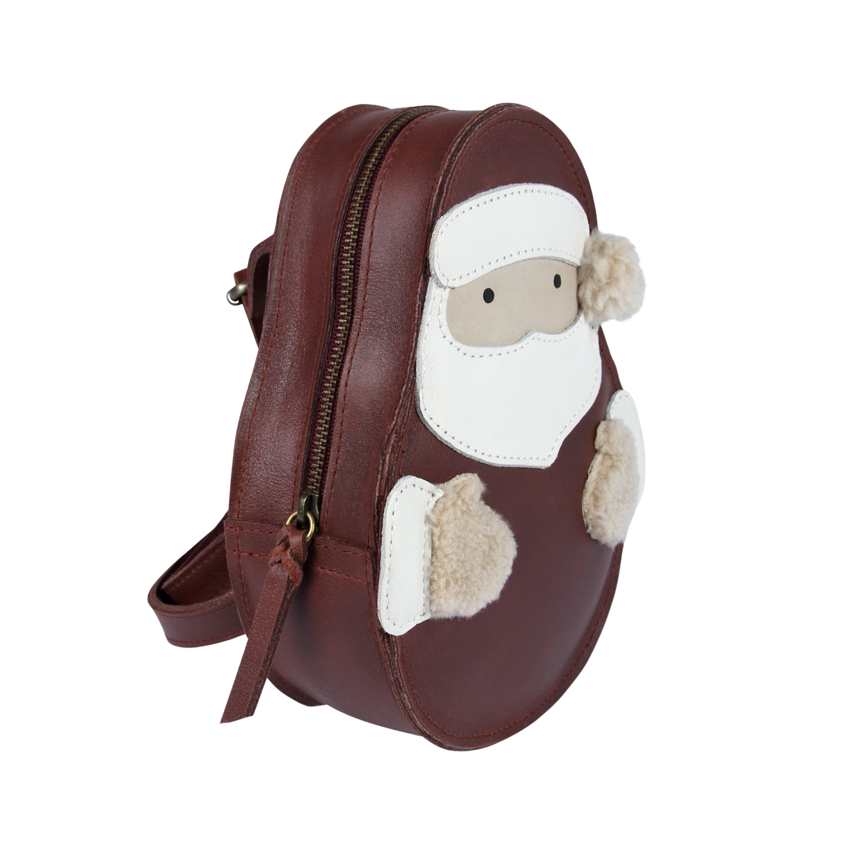 Kliff Backpack | Santa | Burgundy Classic Leather