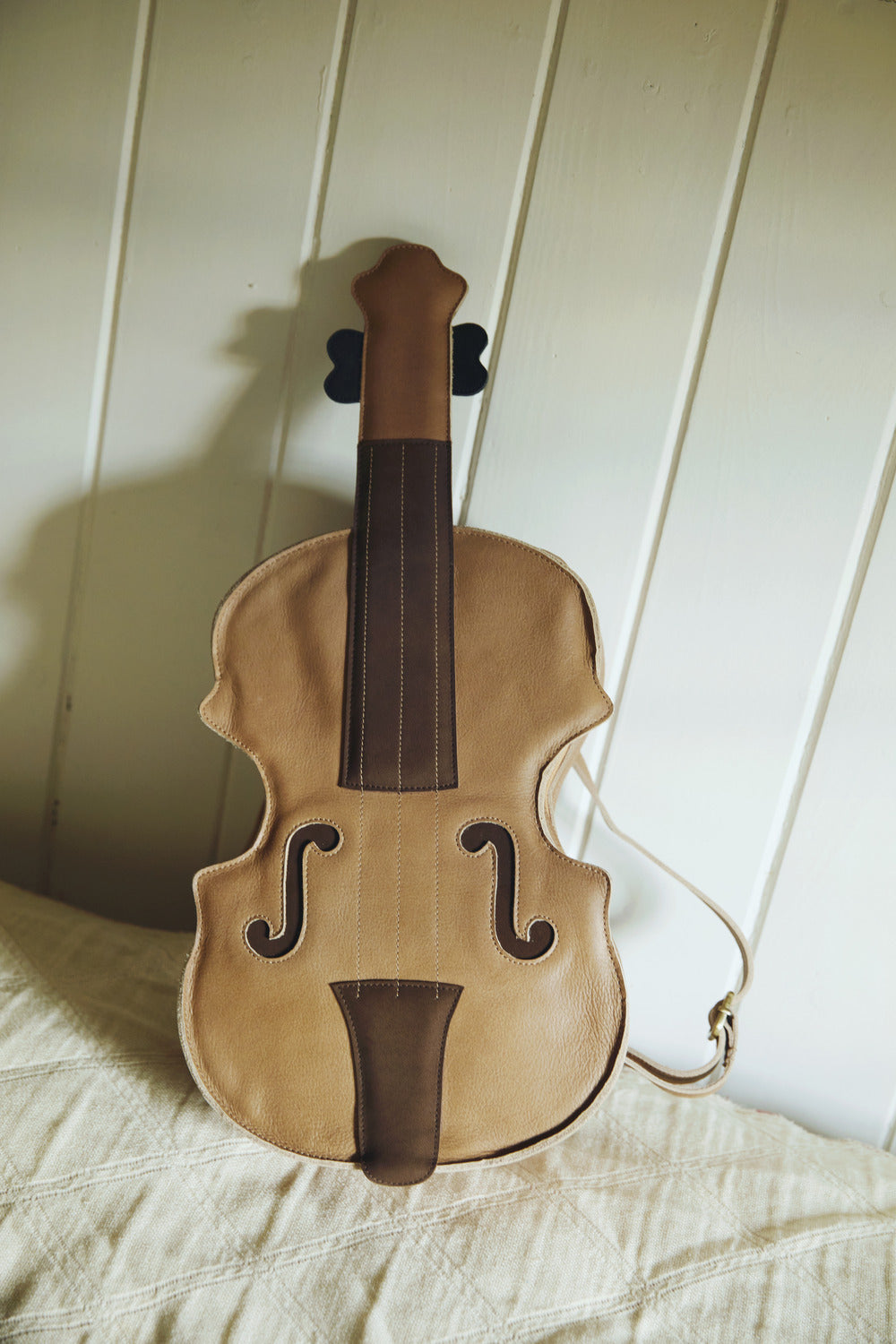 Jona Schoolbag | Violin | Nutmeg Leather